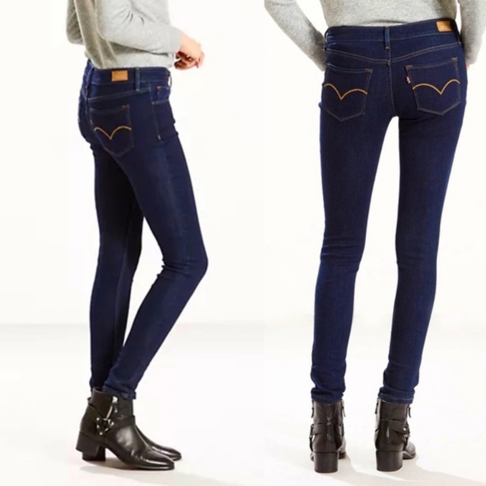 Levi jeans 535 super skinny size 31 waist 30 length